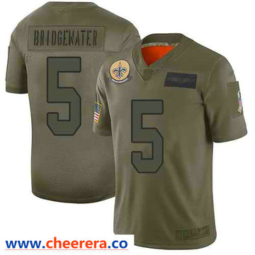 Teddy Bridgewater New Orleans Saints camo Salute To Service jersey