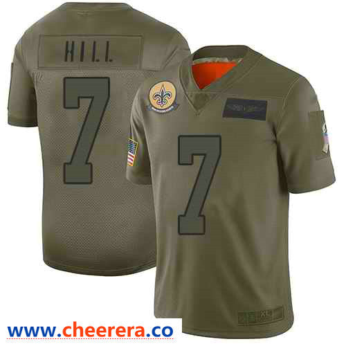Taysom Hill New Orleans Saints camo Salute To Service jersey