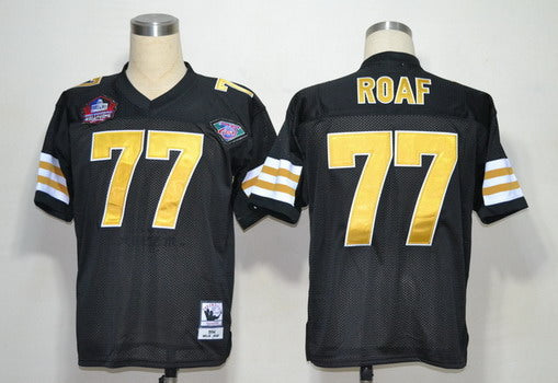 Willie Roaf New Orleans Saints black Throwback jersey