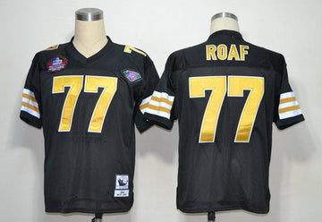 Willie Roaf New Orleans Saints black Throwback jersey