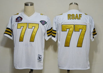 Willie Roaf New Orleans Saints white Throwback jersey
