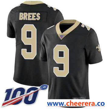 Drew Brees New Orleans Saints black Vapor jersey