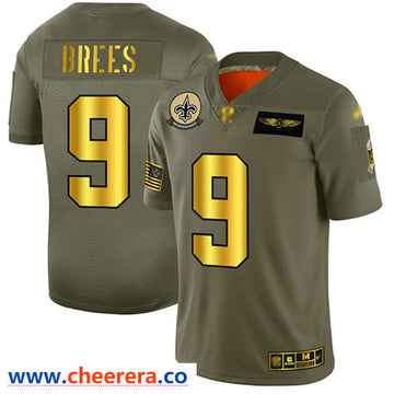 Drew Brees New Orleans Saints camo Salute To Service jersey