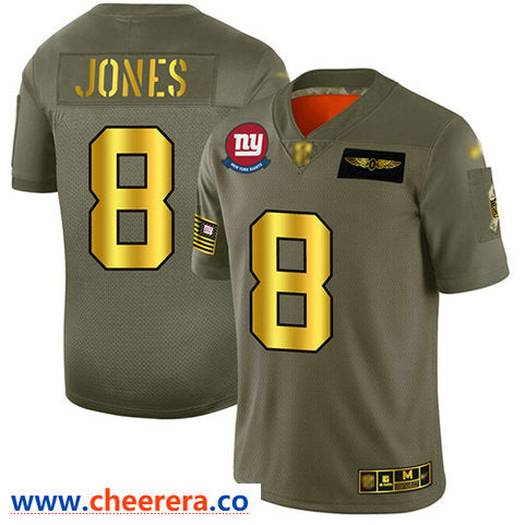 Daniel Jones New York Giants camo Salute To Service jersey