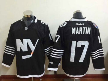 Matt Martin New York Islanders black Alternate jersey