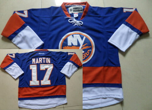 Matt Martin New York Islanders blue jersey