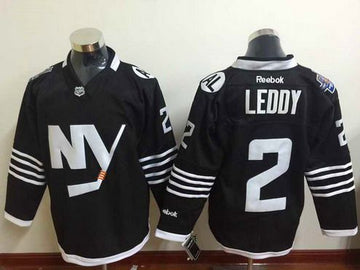 Nick Leddy New York Islanders black Alternate jersey