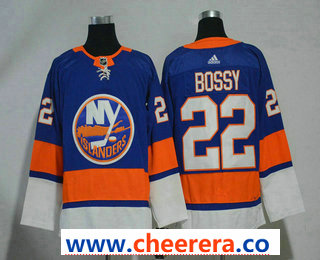 Mike Bossy New York Islanders blue Home jersey