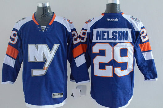 Brock Nelson New York Islanders blue Stadium Series jersey