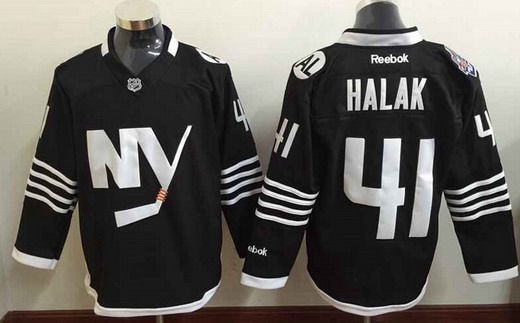 Jaroslav Halak New York Islanders black Alternate jersey