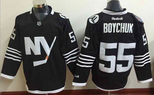 Johnny Boychuk New York Islanders black Alternate jersey