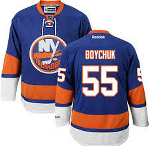 Johnny Boychuk New York Islanders blue jersey