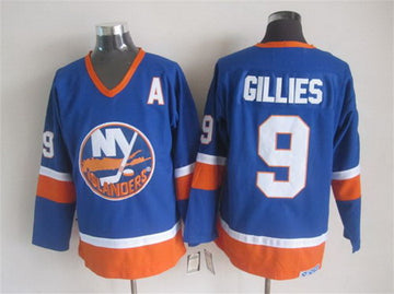 Clark Gillies New York Islanders white Throwback jersey