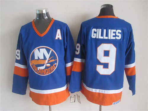 Clark Gillies New York Islanders white Throwback jersey