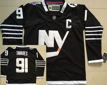 John Tavares New York Islanders black Alternate jersey