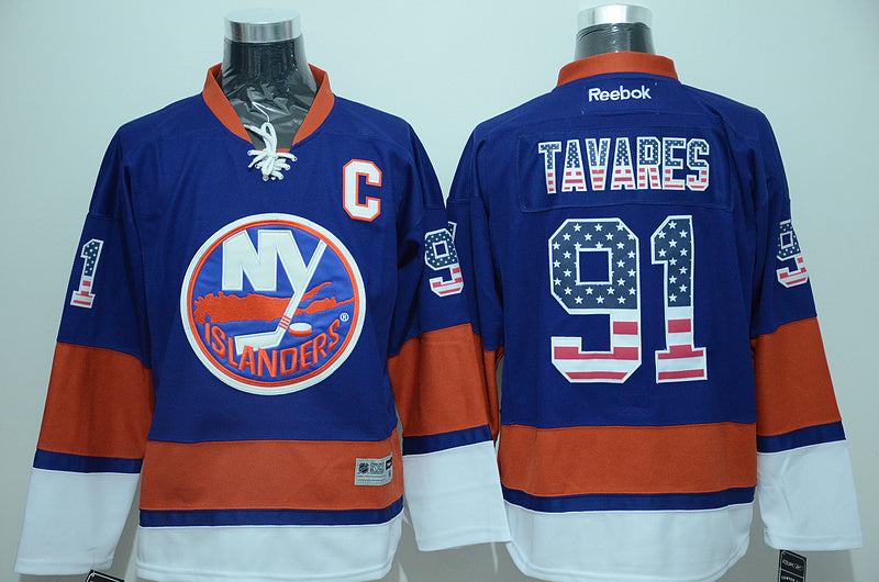 John Tavares New York Islanders blue jersey