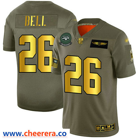Le'Veon Bell New York Jets camo Salute To Service jersey