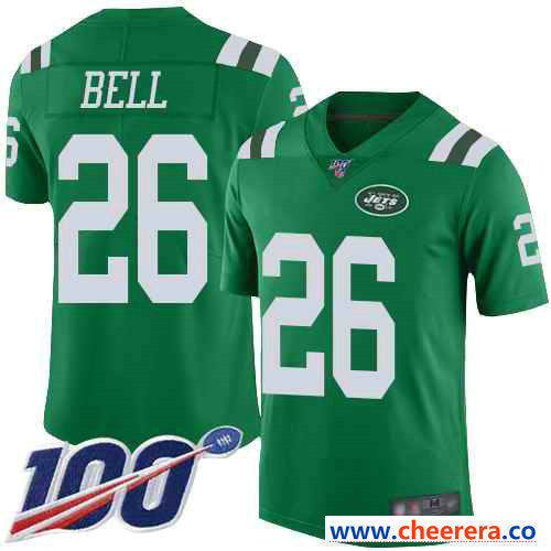 Le'Veon Bell New York Jets green Limited jersey