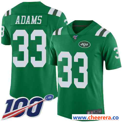 Jamal Adams New York Jets green Limited jersey