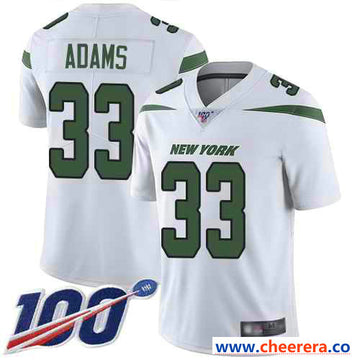 Jamal Adams New York Jets white Vapor jersey