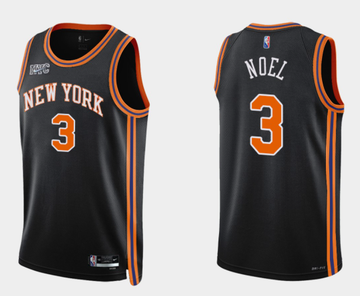 Nerlens Noel New York Knicks black jersey
