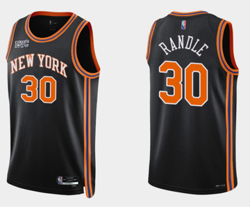 Julius Randle New York Knicks black jersey