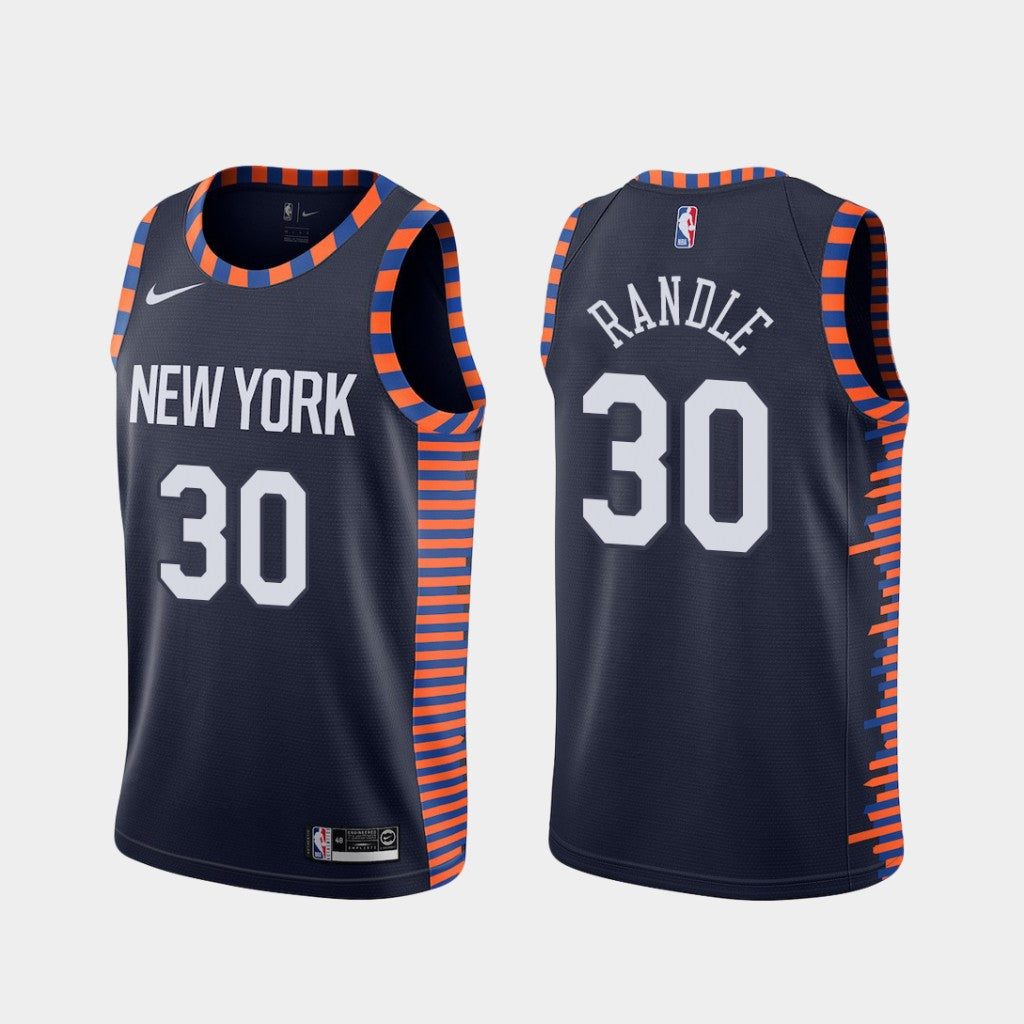 Randle New York Knicks black jersey