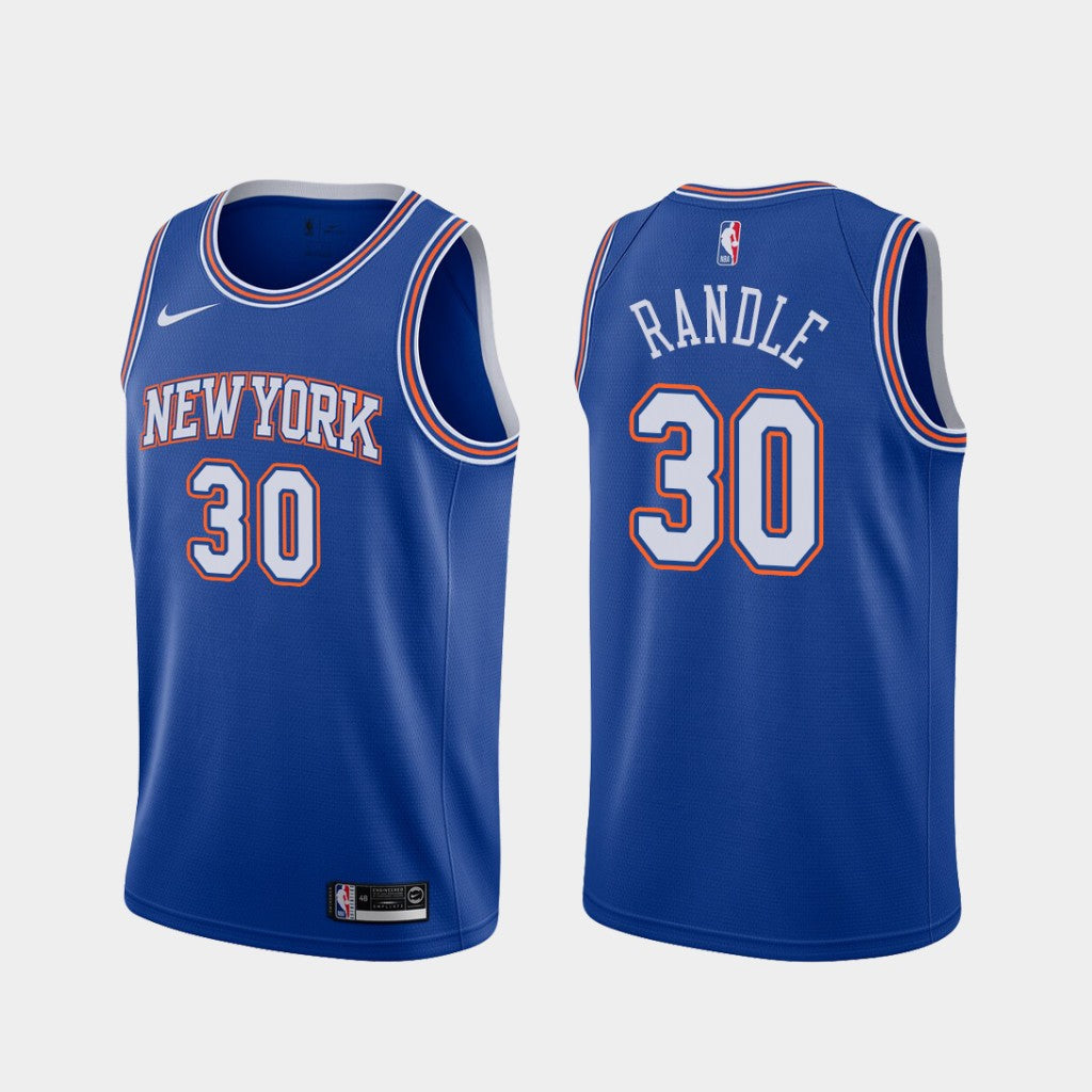 Randle New York Knicks blue jersey