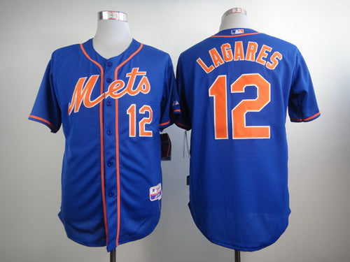 MLB Juan Lagares New York Mets blue jersey