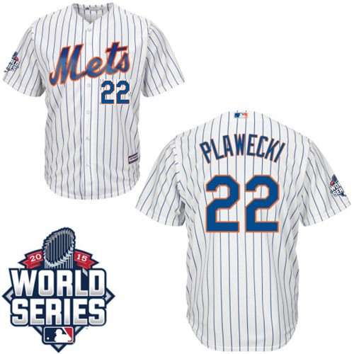 Kevin Plawecki New York Mets white Authentic jersey