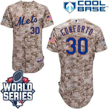 Michael Conforto New York Mets camo Authentic jersey