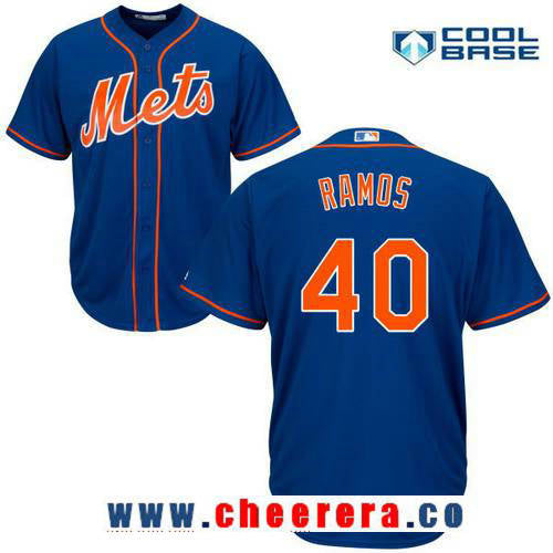 A. J. Ramos Bc New York Mets blue jersey
