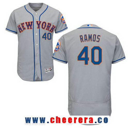 A. J. Ramos New York Mets gray Road jersey