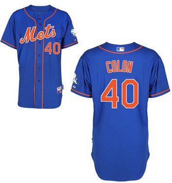 Bartolo Colon New York Mets blue jersey