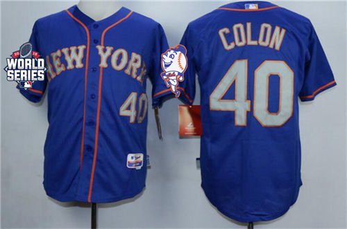 Bartolo Colon New York Mets royal jersey