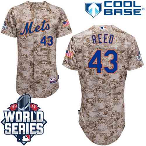 Addison Reed New York Mets camo Authentic jersey