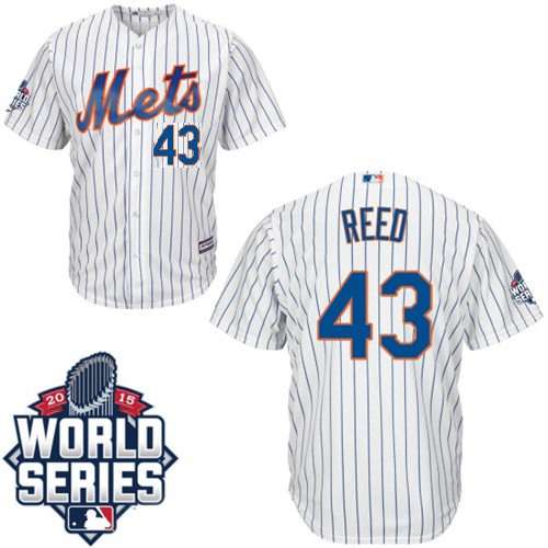 Addison Reed New York Mets white Authentic jersey