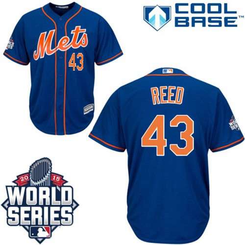 Addison Reed New York Mets royal jersey