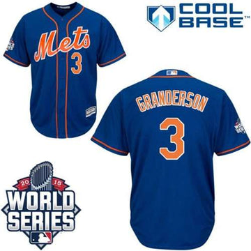New York Mets blue Authentic jersey