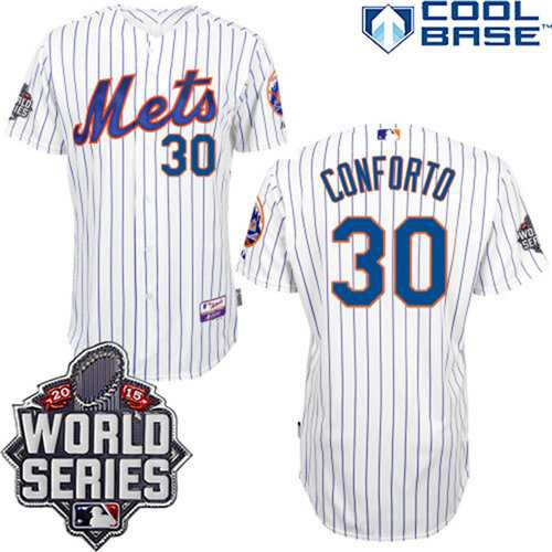 New York Mets white Authentic jersey