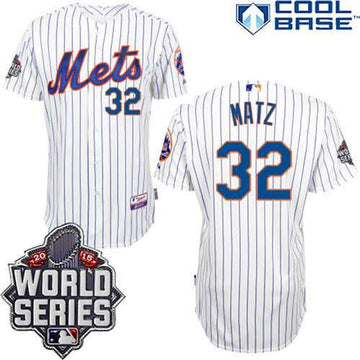 New York Mets white Authentic jersey