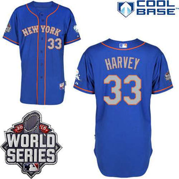 New York Mets blue Alternate jersey