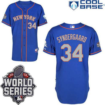 New York Mets blue Alternate jersey