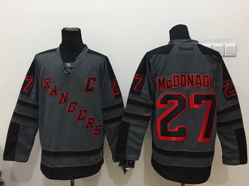 Ryan Mcdonagh New York Rangers charcoal jersey
