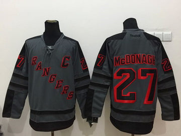 Ryan Mcdonagh New York Rangers charcoal jersey