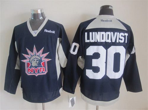 Henrik Lundqvist New York Rangers green jersey