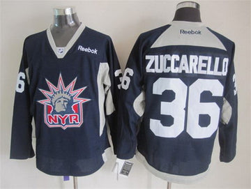Mats Zuccarello New York Rangers navy jersey