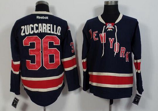 Mats Zuccarello Reebok New York Rangers Third jersey