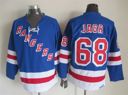 Jaromir Jagr New York Rangers blue Throwback jersey