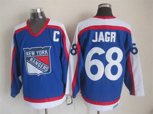 Jaromir Jagr New York Rangers blue Throwback jersey